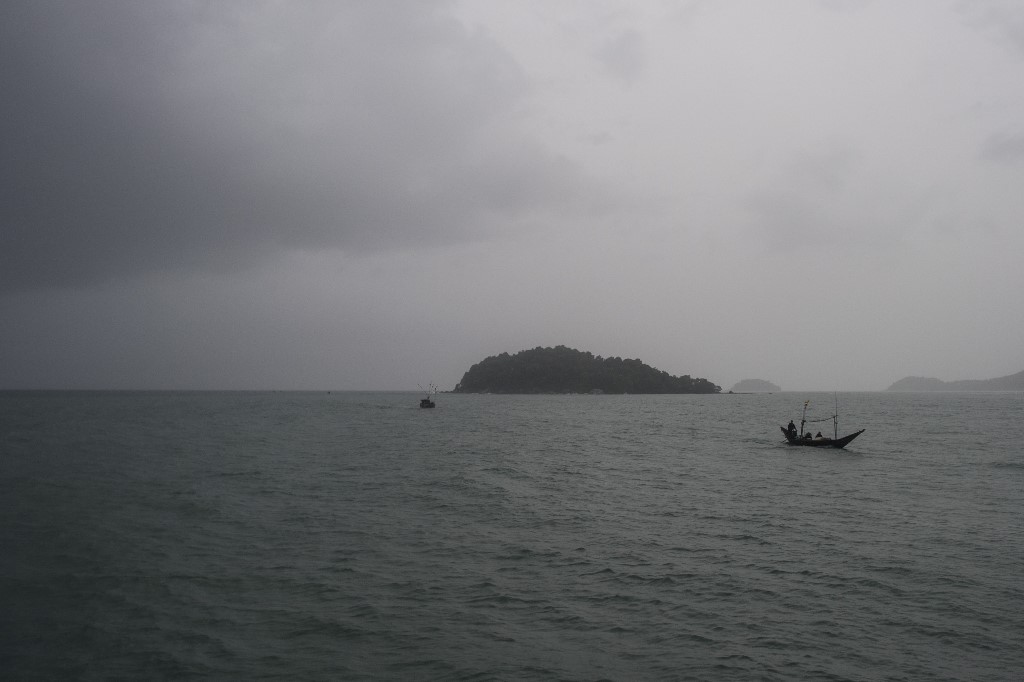 A view of the Andaman Sea from Dawei southern Myanmar. (Ye Aung Thu / AFP)