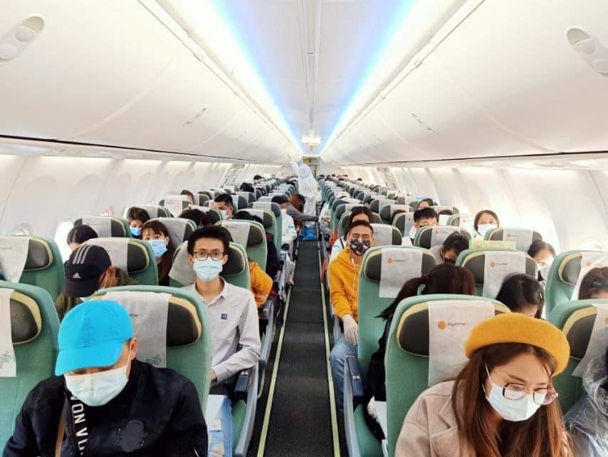 Myanmar National Airlines will resume domestic flights from December 16. (Facebook / MNA)