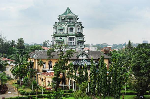 A view of the grand villa. (Lim Chin Tsong Palace / Facebook)