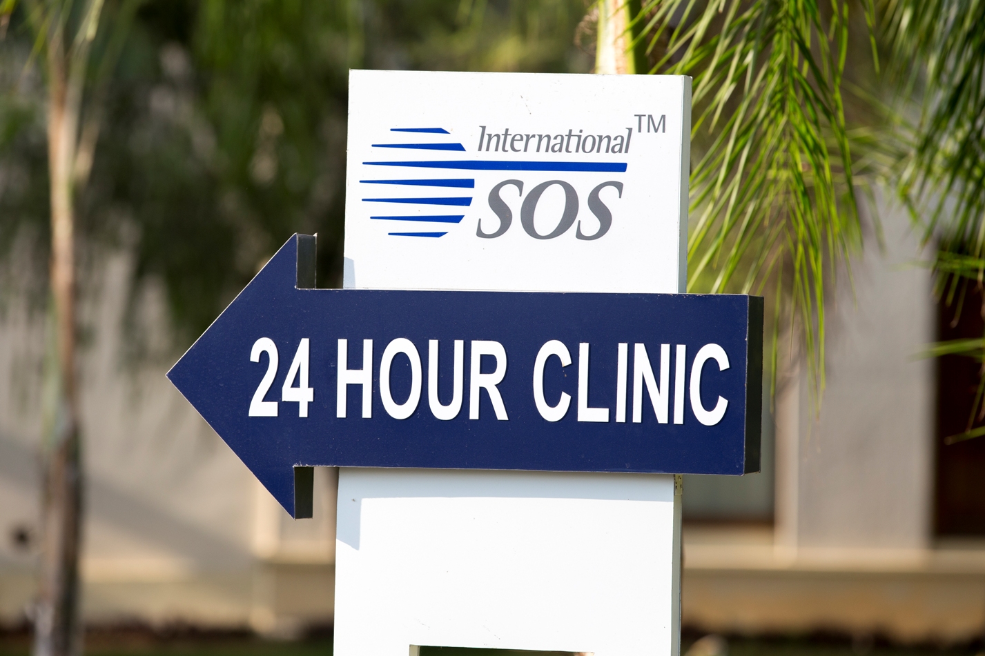 International SOS Clinic in Yangon. (Supplied)