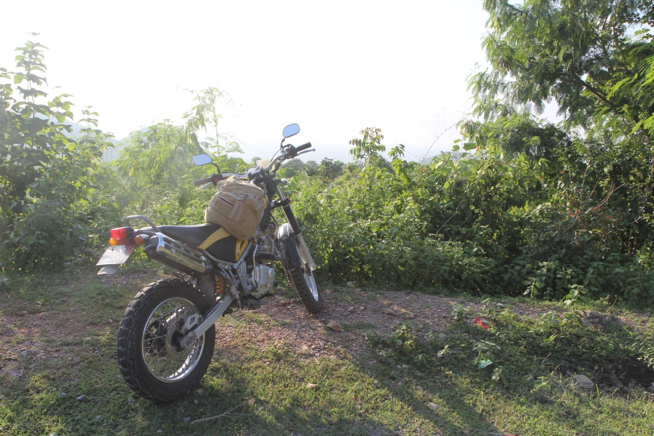 Shan state provides some of the best landscape for motorbiking in Myanmar. (James Chamier)