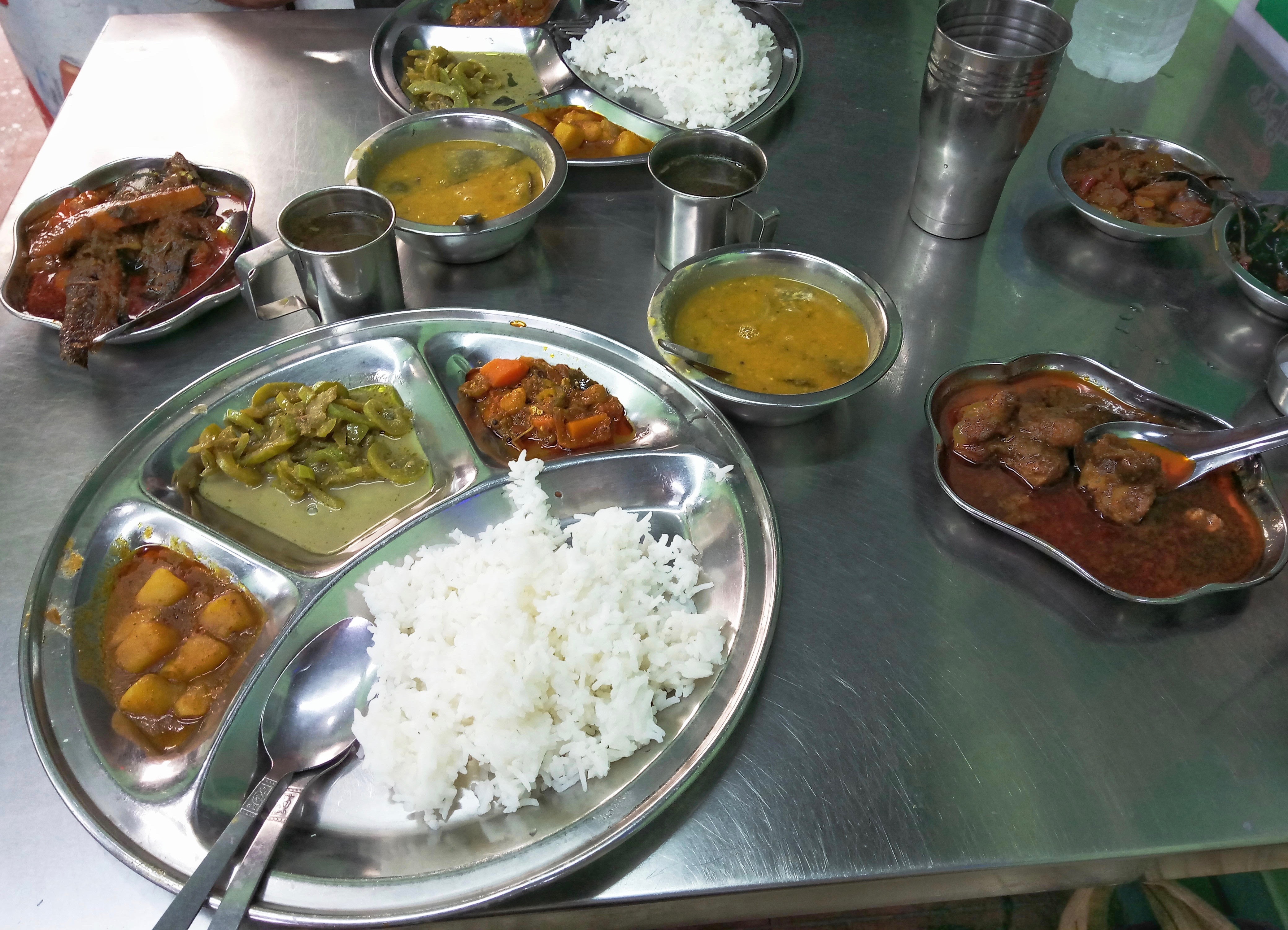 Lunch at Aung Pyae Phyo is always a feast. (Leo Jackson)