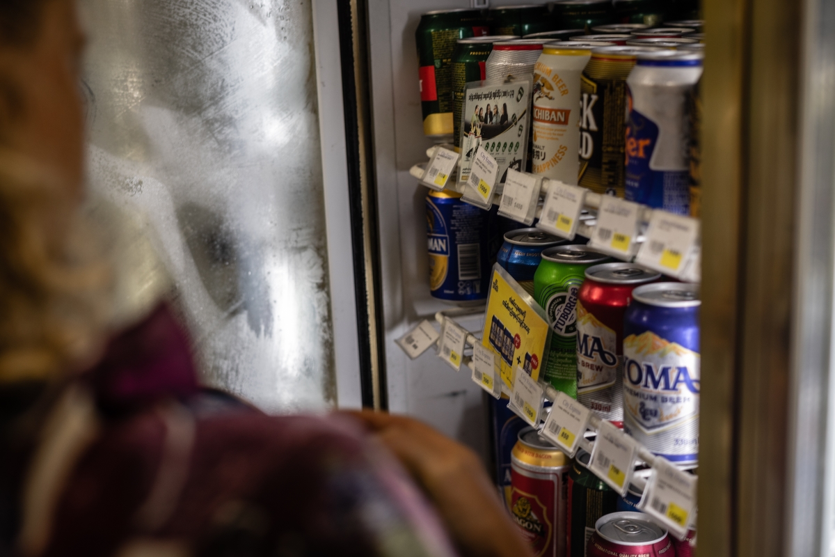 Head to your nearest Yangon convenience store to try the taste test yourself. (Photos by Ben Small)