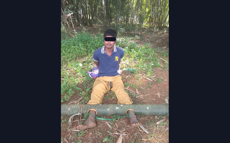 The Shan State Progress Party said the death penalty was 'the only option' for the 30-year-old, who assaulted the girl before throwing her body off a cliff. (Shwe Phee Myay News Agency)